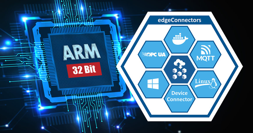L'extension ARM 32 bits ouvre de nouvelles possibilités d'application pour les produits edgeConnector de Softing Industrial 